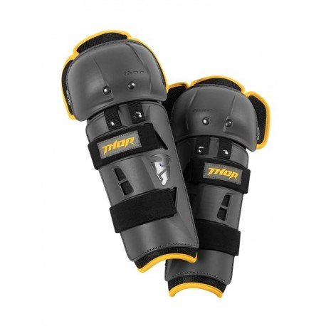 Rodilleras Force XP THOR SECTOR GP KNEE GUARD Amarillo/Gris