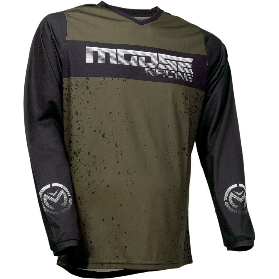 Camiseta MOOSE Qualifier™ Cross/Enduro Verde Militar
