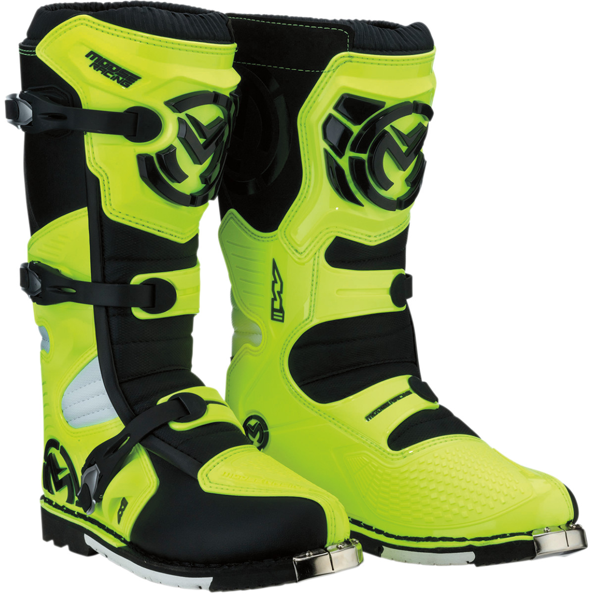 Botas MOOSE RACING Cross y Enduro S18 HI-VIZ Negra/Fluor