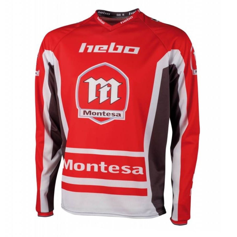 Camiseta HEBO Trial MONTESA CLASSIC III Gris