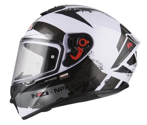 Casco NZI Trendy Canadian Blanco