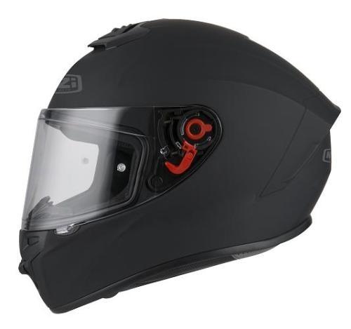 Casco NZI Trendy Solid Negro Mate sin logos