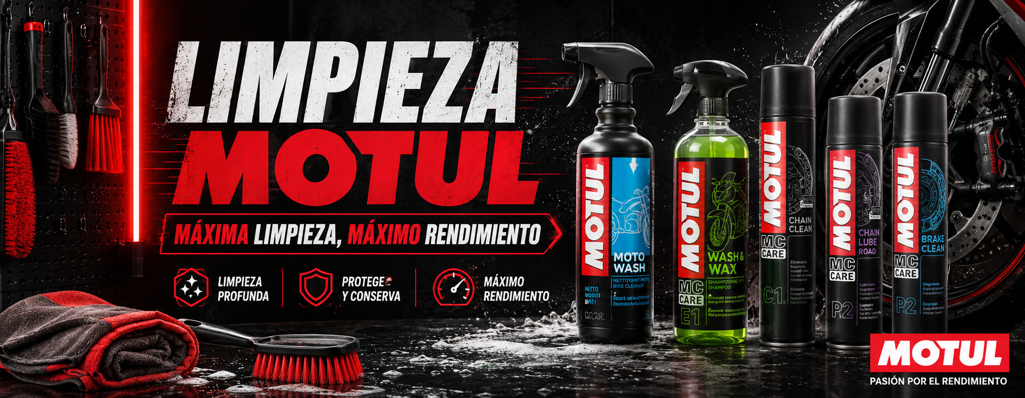 MOTUL Limpieza