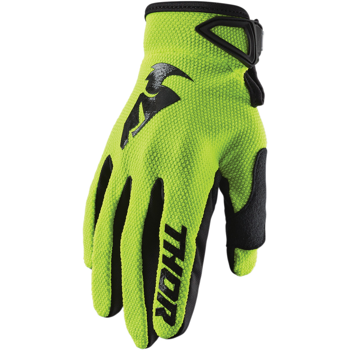 Guantes THOR S20Y SECTOR Cross Infantiles Fluor