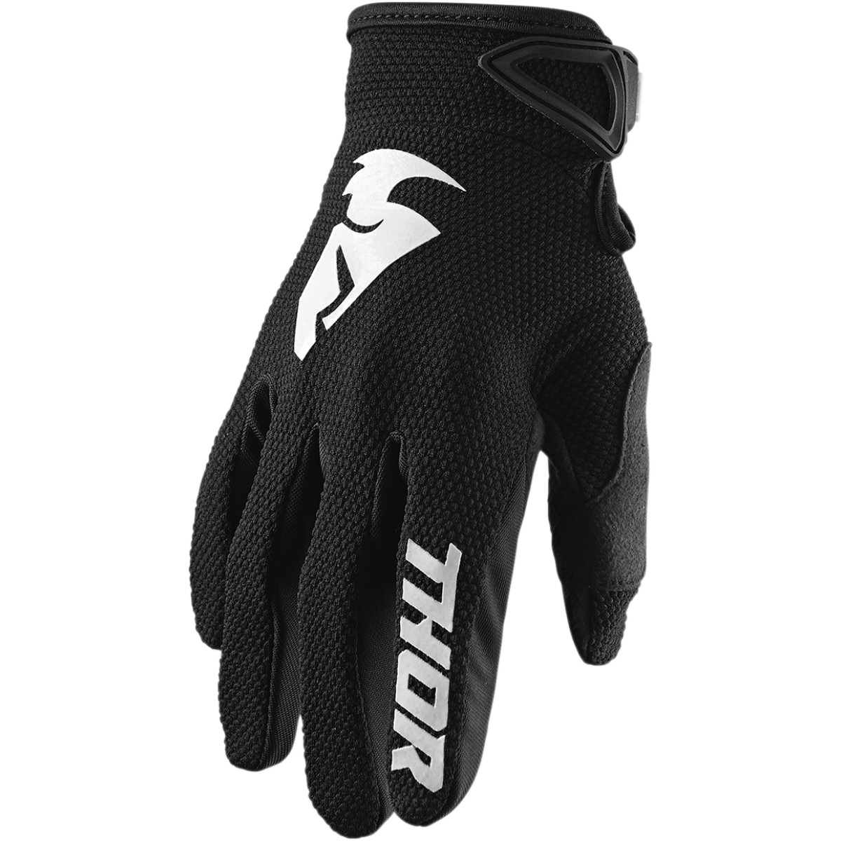 Guantes THOR S20Y SECTOR Cross Infantiles Negro