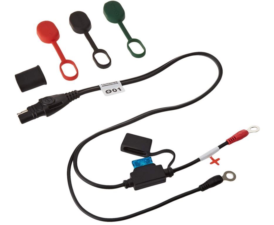 Cable Conector cargador Optimate con arandelas O01 2