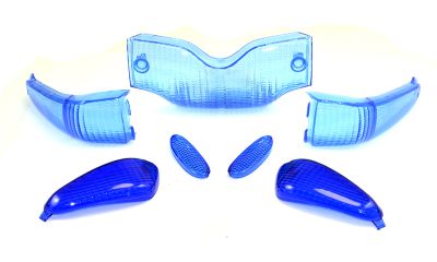 Kit de cristales Piaggio y Gilera Runner Azules