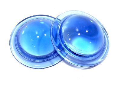 Cristal Bifaro Azul 