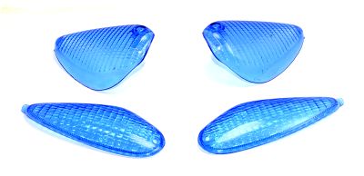 Kit de cristales Piaggio NRG Extreme Azules