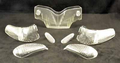 Kit de cristales Piaggio y Gilera Runner Transparentes