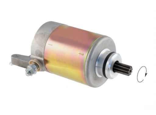 Motor de arranque compatible con Aprilia, Derbi, Malaguti, Gilera, Piaggio y Vespa