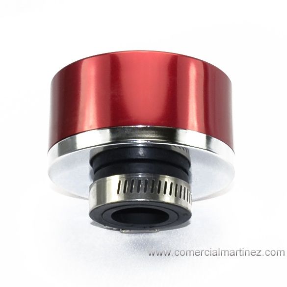 Filtro de Aire potencia caudal regulable D.28/35 mm. Rojo 1