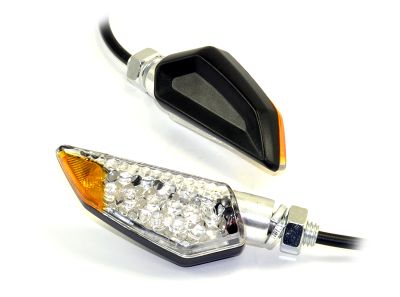 Intermitentes universales LED Rever Style negros