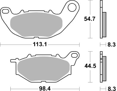 Pastillas de freno Brembo 07YA52SA