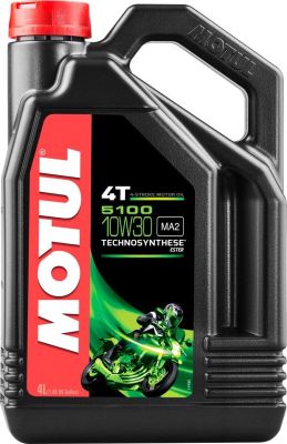 Aceite Motul 5100 10W30 4T 4 Litros