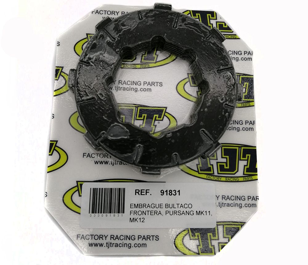 Kit completo de discos de embrague y separadores metálicos para Bultaco Frontera 250 y 370