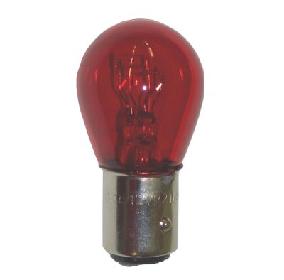 Lámpara Piloto 12V 21/5W 2 Polos Bay15d Roja