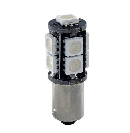 Lámpara LED BA9S 140 lumen canbus ámbar