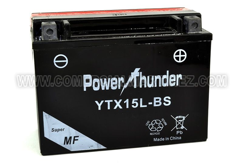 Batería YTX15L-BS Power Thunder