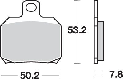 Pastillas de freno SBS Piaggio X9 250 1