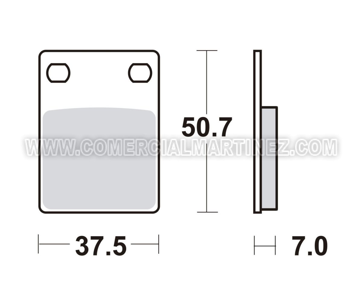 Pastillas de freno SBS 606HF