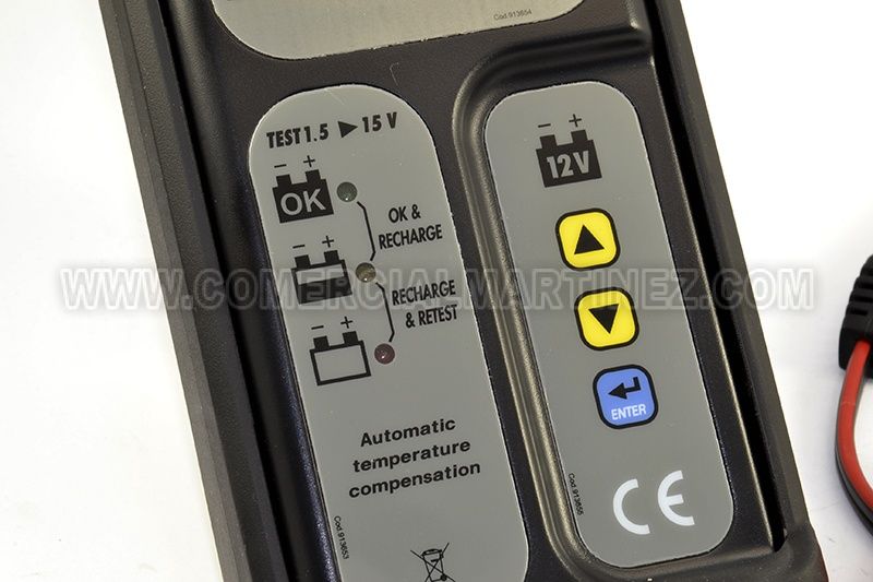 Comprobador Profesional de Baterías y sistema de arranque de Moto 12v. 1