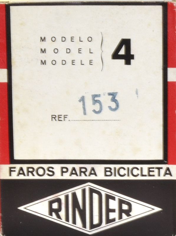 Faro Bicicleta Clásica Rinder 153 3