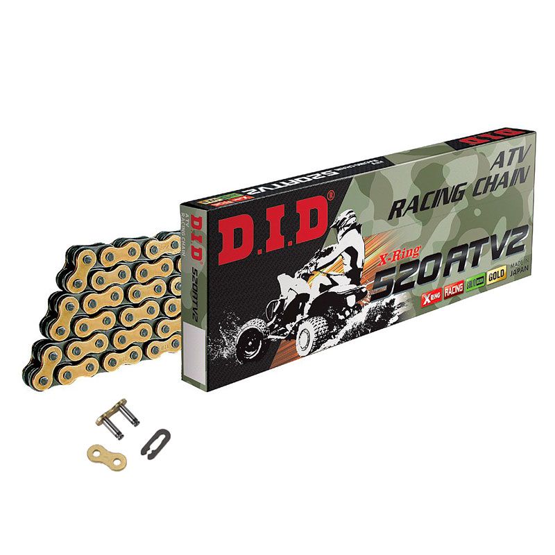 Cadena D.I.D X-RING G&B 520ATV2 96 pasos