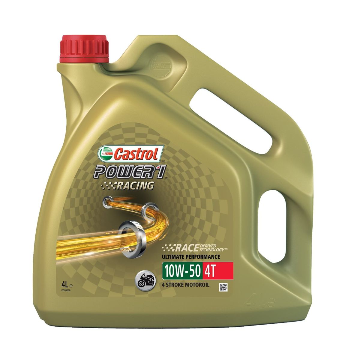 Aceite Castrol Power 1 Racing 4T 10W50 4 L.