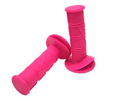 Puños Cross Ciclomotor Extra Grip Fúcsia Fluor