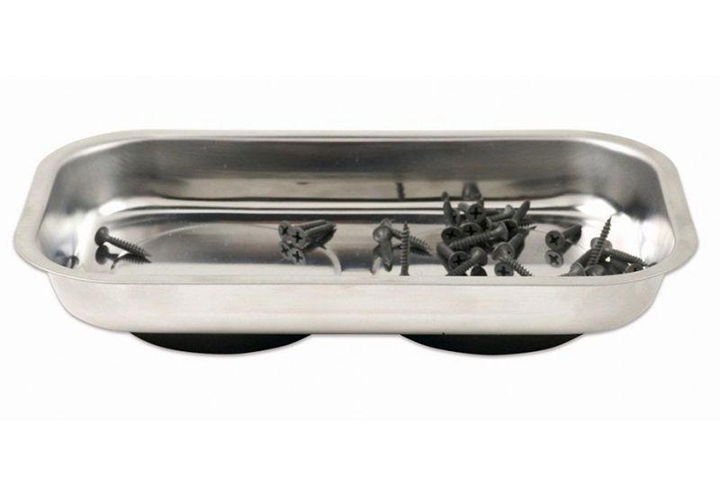 Bandeja magnética rectangular 240X140mm.