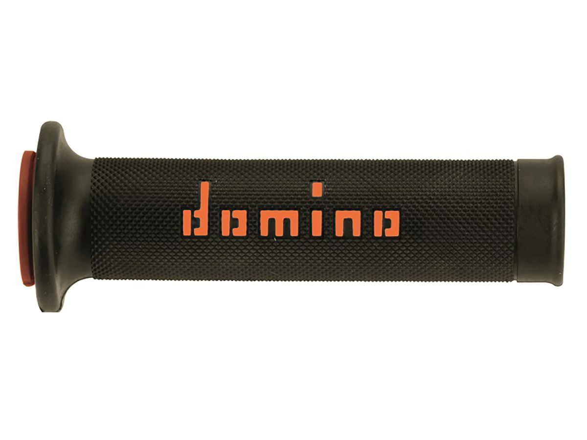 Puños Domino Racing BI Negro/Naranja 2