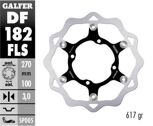 Disco de freno Galfer DF182FLS