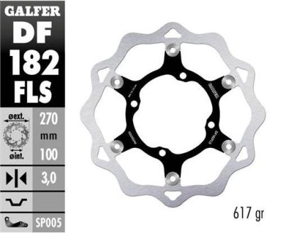 Disco de freno Galfer DF182FLS