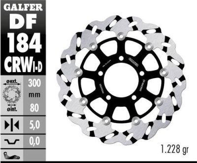 Disco de freno Galfer DF184CRWI