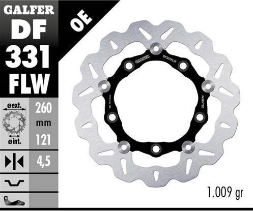 Disco de freno Galfer DF331FLW