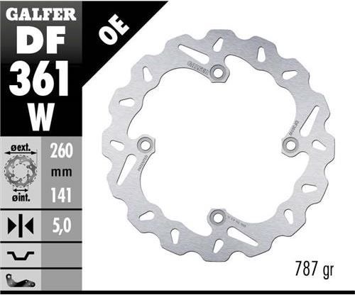 Disco de freno Galfer DF361W