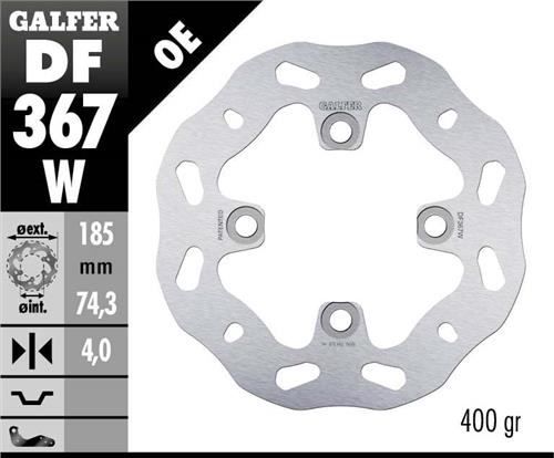 Disco de freno Galfer DF367W