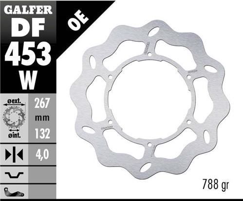 Disco de freno Galfer DF453W