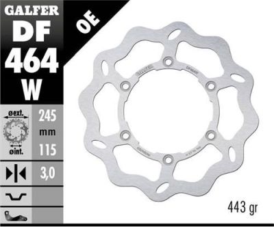 Disco de freno Galfer DF464W