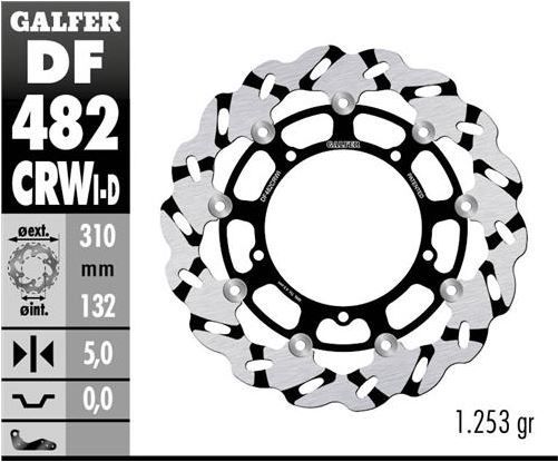 Disco de freno Galfer DF482CRWI