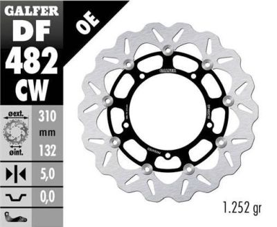 Disco de freno Galfer DF482CW