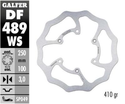 Disco de freno Galfer DF489WS