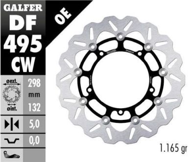 Disco de freno Galfer DF495CW