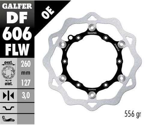 Disco de freno Galfer DF606FLW