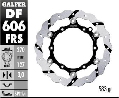 Disco de freno Galfer DF606FRS