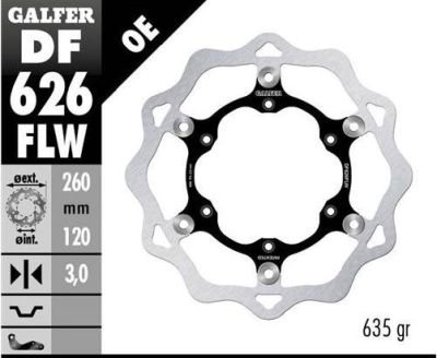 Disco de freno Galfer DF626FLW