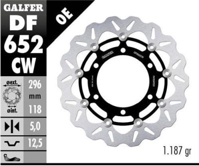Disco de freno Galfer DF652CW