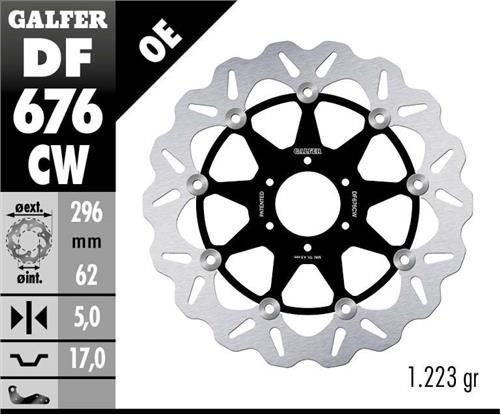 Disco de freno Galfer DF676CW