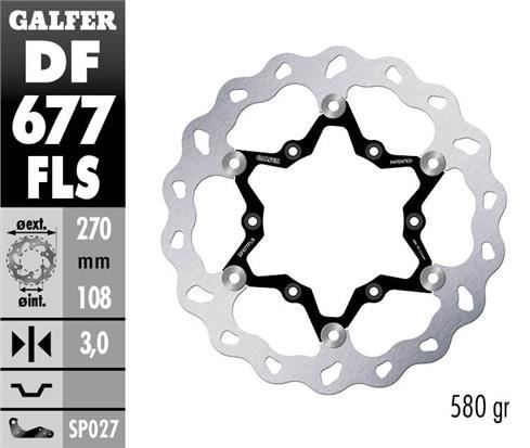 Disco de freno Galfer DF677FLS